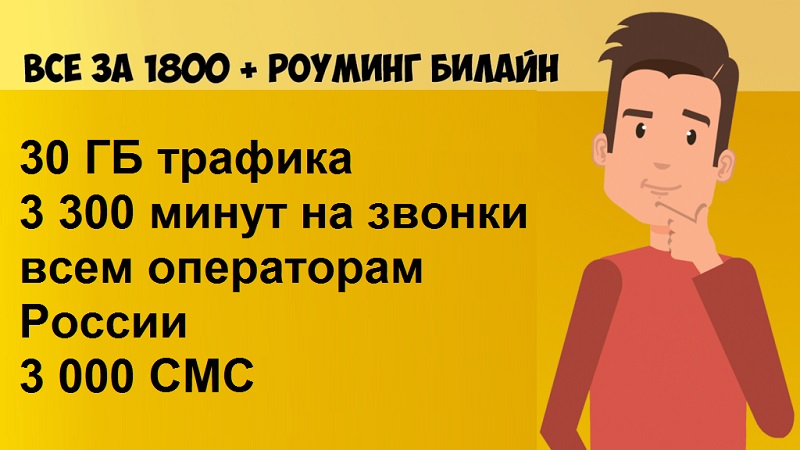 Тариф Все за 1800
